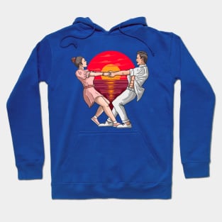 Romantic Couple Love Dance Hoodie